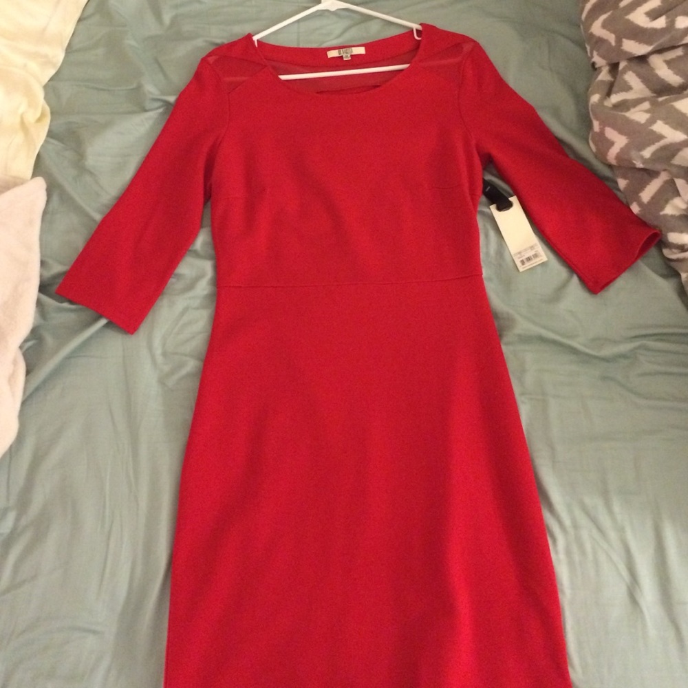 Red dress